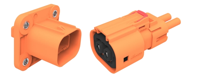 两芯塑胶连接器