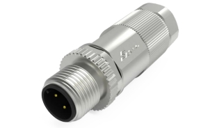 针式电缆连接器, 压接, 屏蔽