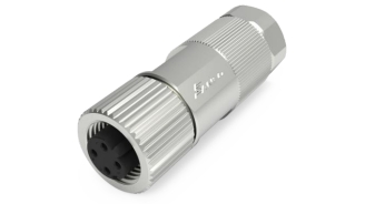 孔式电缆连接器, 压接, 屏蔽 